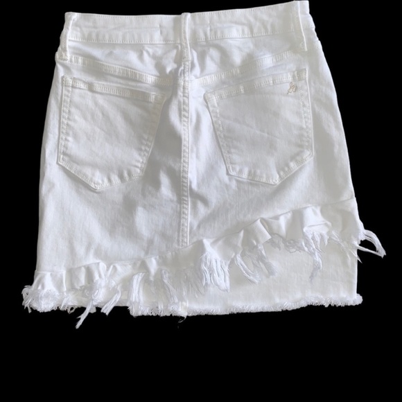 SAM EDELMAN WHITE DENIM SKIRT - Picture 3 of 7